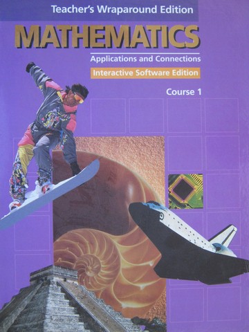 (image for) Mathematics Applications & Connections Course 1 TWE (TE)(H)