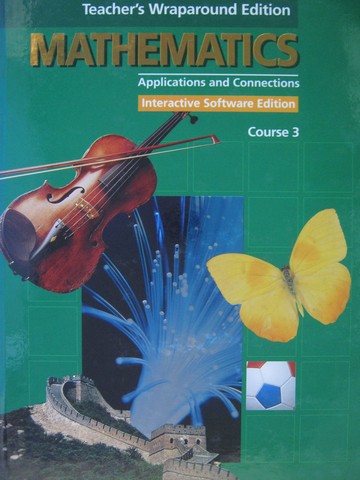 (image for) Mathematics Applications & Connections Course 3 TWE (TE)(H)