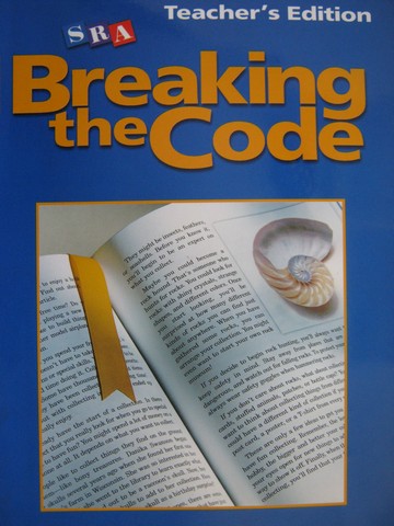 (image for) SRA Breaking the Code TE (TE)(Spiral) by Jerome D Lebo