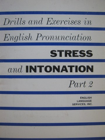 (image for) Stress & Intonation Part 2 (P)