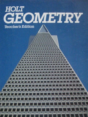 (image for) Holt Geometry TE (TE)(H) by Nichols, Edwards, Hoffman, Mamary,