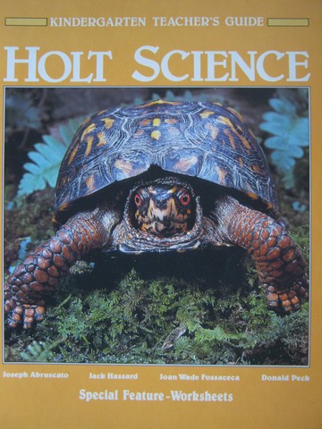 (image for) Holt Science K TG (TE)(Spiral) by Abruscato, Fossaceca, Hassard,