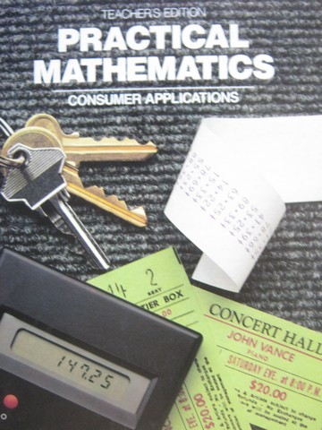 (image for) Practical Mathematics Consumer Applications TE (TE)(H)
