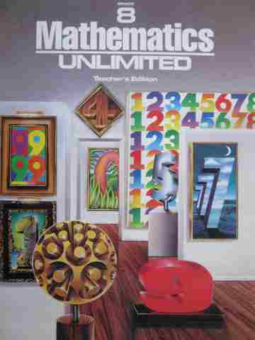 (image for) Mathematics Unlimited 8 TE (TE)(Spiral) by Fennell, Reys, Reys,