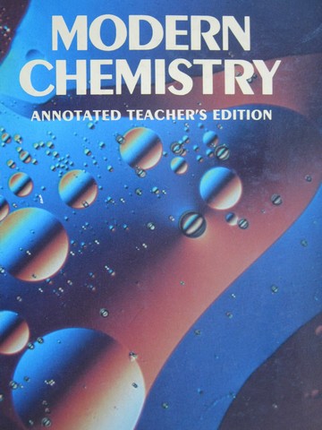 (image for) Modern Chemistry ATE (TE)(H) by Tzimopoulos, Metcalfe, Williams,
