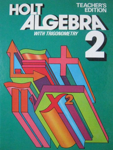 (image for) Holt Algebra 2 with Trigonometry TE (TE)(H) by Nichols, Edwards,