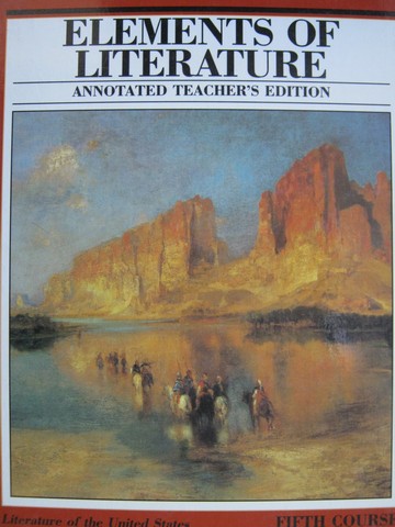 (image for) Elements of Literature 5th Course ATE (TE)(H) by Anderson,