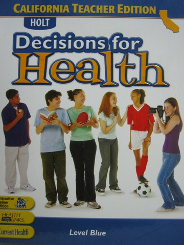 (image for) Decisions for Health Level Blue TE (CA)(TE)(H) by Athreya,