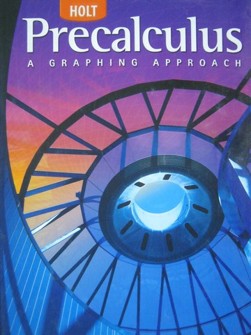 (image for) Precalculus A Graphing Approach (H) by Hungerford, Jovell,