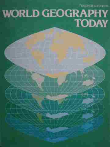 (image for) World Geography Today TE (TE)(H) by Israel, Johnson, & Wood