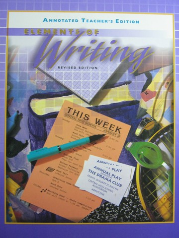 (image for) Elements of Writing 4th Course Revised Edition ATE (TE)(H)