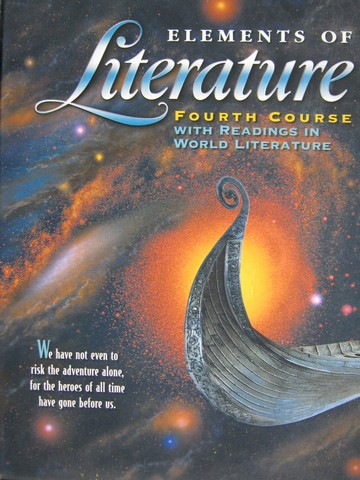 (image for) Elements of Literature 4th Course (H) by Probst, Anderson,