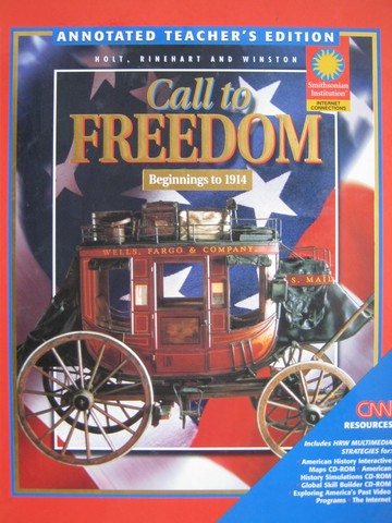 (image for) Call to Freedom Beginnings to 1914 ATE (TE)(H) by Stuckey,