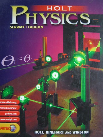 (image for) Holt Physics (H) by Raymond A Serway & Jerry S Faughn