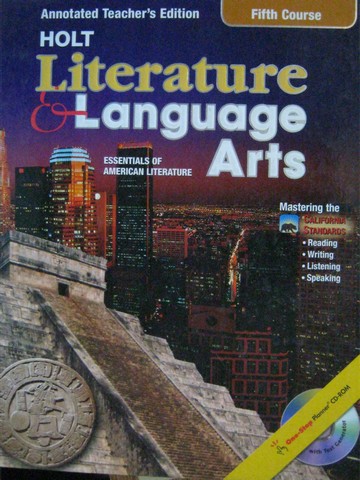 (image for) Literature & Language Arts 5th Course ATE (CA)(TE)(H) by Beers,