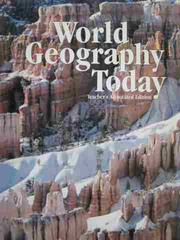 (image for) World Geography Today TAE (TE)(H) by Helgren, Sager, & Israel