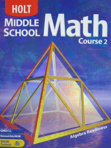 (image for) Holt Middle School Math Course 2 (H) by Bennett, Chard, Jackson,