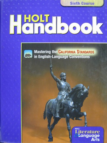 (image for) Holt Handbook 6th Course (CA)(H) by John E Warriner