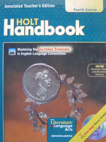(image for) Holt Handbook 4th Course ATE (CA)(TE)(H) by Warrnier
