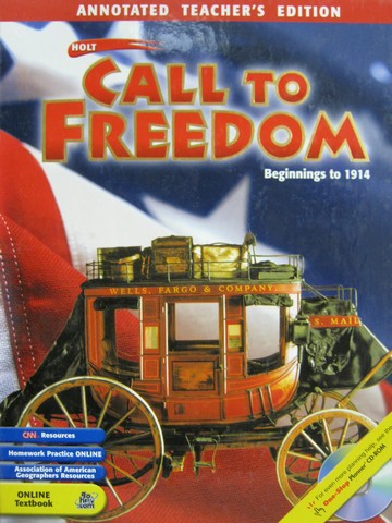 (image for) Call to Freedom Beginnings to 1914 ATE (TE)(H) by Stuckey,