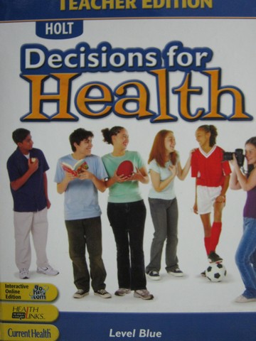 (image for) Decisions for Health Level Blue TE (TE)(H) by Athreya,