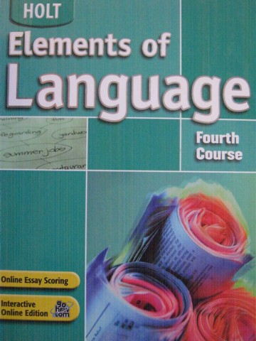 (image for) Elements of Language 4th Course (H) by Odell, Vacca, Hobbs, & Warriner