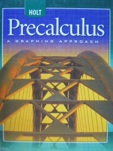(image for) Precalculus A Graphing Approach (H) by Hungerford, Jovell,