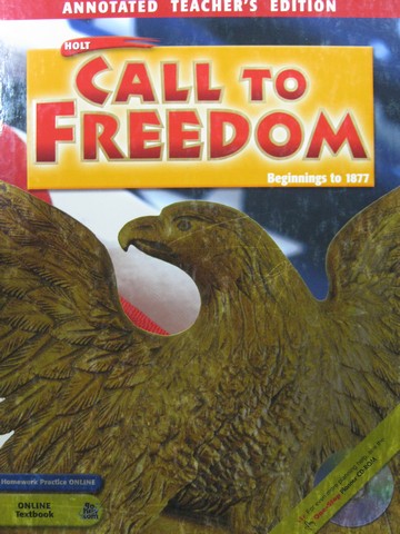 (image for) Call to Freedom Beginnings to 1877 ATE (TE)(H) by Stuckey,