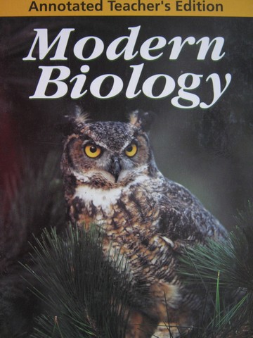 (image for) Modern Biology ATE (TE)(H) by Albert Towle