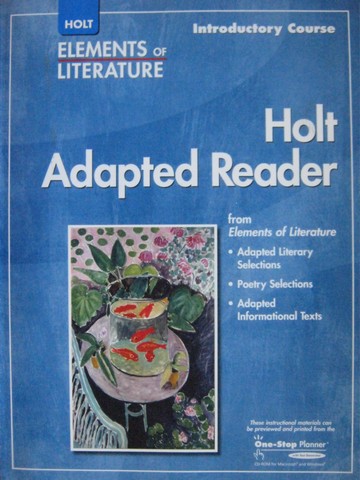 (image for) Elements of Literature Introductory Course Adapted Reader (P)