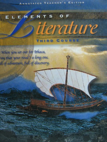 (image for) Elements of Literature 3rd Course ATE (TE)(H) by Probst,