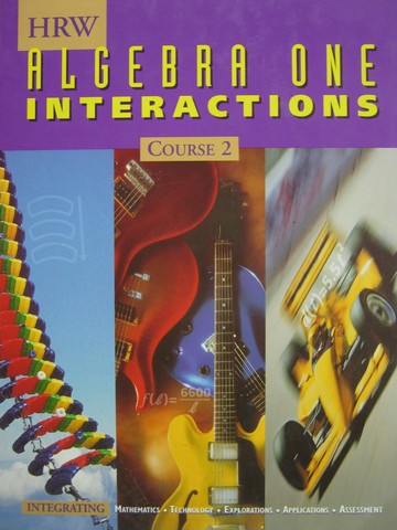 (image for) Algebra One Interactions Course 2 (H) by Kennedy, McGowan,