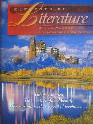 (image for) Elements of Literature 5th Course (H) by Probst, Anderson,