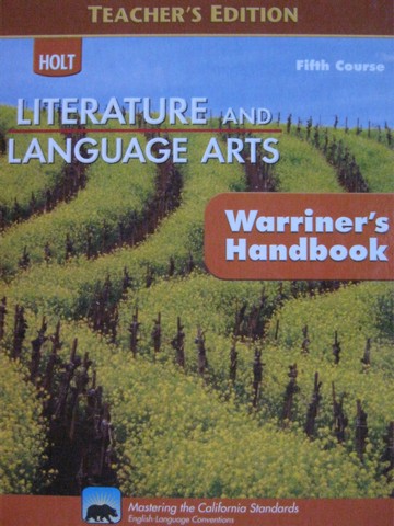 (image for) Warriner's Handbook 5th Course TE (CA)(TE)(H) by Warriner