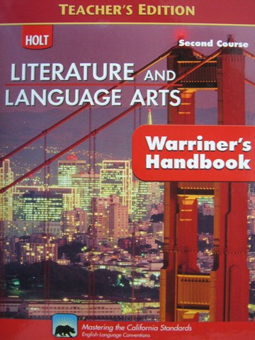 (image for) Warriner's Handbook 2nd Course TE (CA)(TE)(H) by Warriner