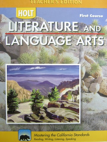 (image for) Literature & Language Arts 1st Course TE (CA)(TE)(H) by Beers,
