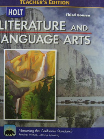 (image for) Literature & Language Arts 3rd Course TE (CA)(TE)(H) by Beers,