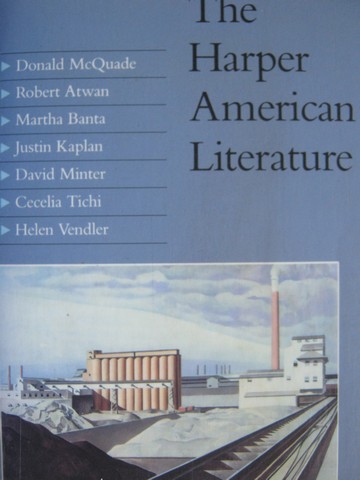 (image for) Harper American Literature Volume 2 (P) by McQuade, Atwan,