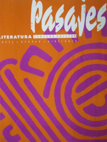 (image for) Pasajes Literatura Tercera edicion (P) by Bretz, Dvorak,