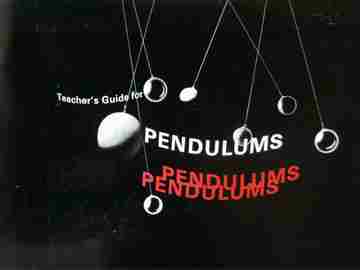 (image for) Elementary Science Study Pendulums TG (TE)(P) by David Alexander