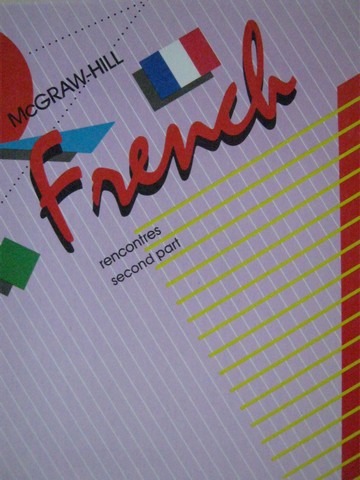 (image for) McGraw-Hill French rencontres 2nd Part (H) by Helstrom & Schmitt