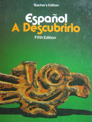 (image for) Espanol A Descubrirlo 5th Edition TE (TE)(H) by Schmitt,