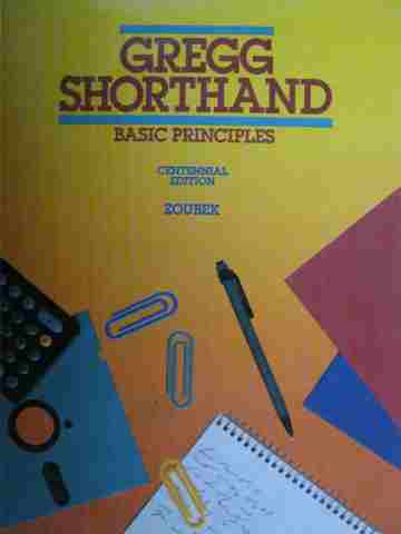 (image for) Gregg Shortland Basic Principles Centennial Edition (H)