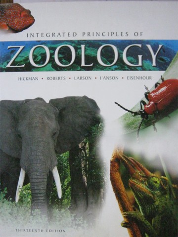 (image for) Integrated Principles of Zoology 13th Edition (H) by Hickman,