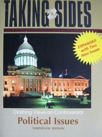 (image for) Taking Sides 13th Edition (P) by McKenna & Feingold