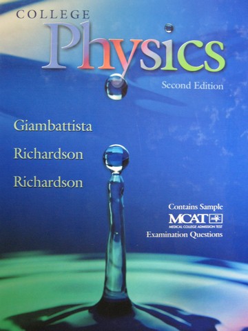 (image for) College Physics 2nd Edition (H) by Giambattista, Richardson