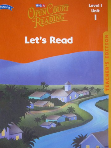 (image for) SRA Open Court Reading 1.1 Let's Read TE (CA)(TE)(Spiral)