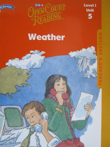 (image for) SRA Open Court Reading 1.5 Weather TE (CA)(TE)(Spiral)