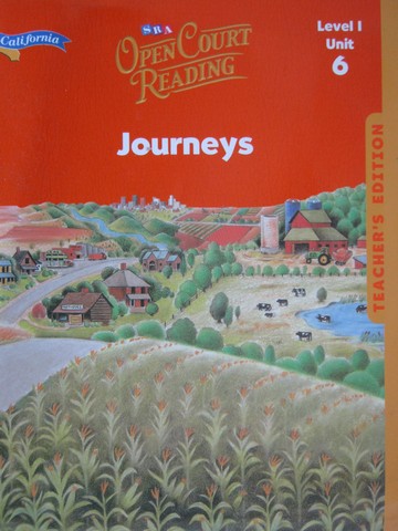(image for) SRA Open Court Reading 1.6 Journeys TE (CA)(TE)(Spiral)