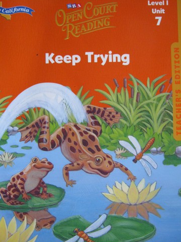 (image for) SRA Open Court Reading 1.7 Keep Trying TE (CA)(TE)(Spiral)